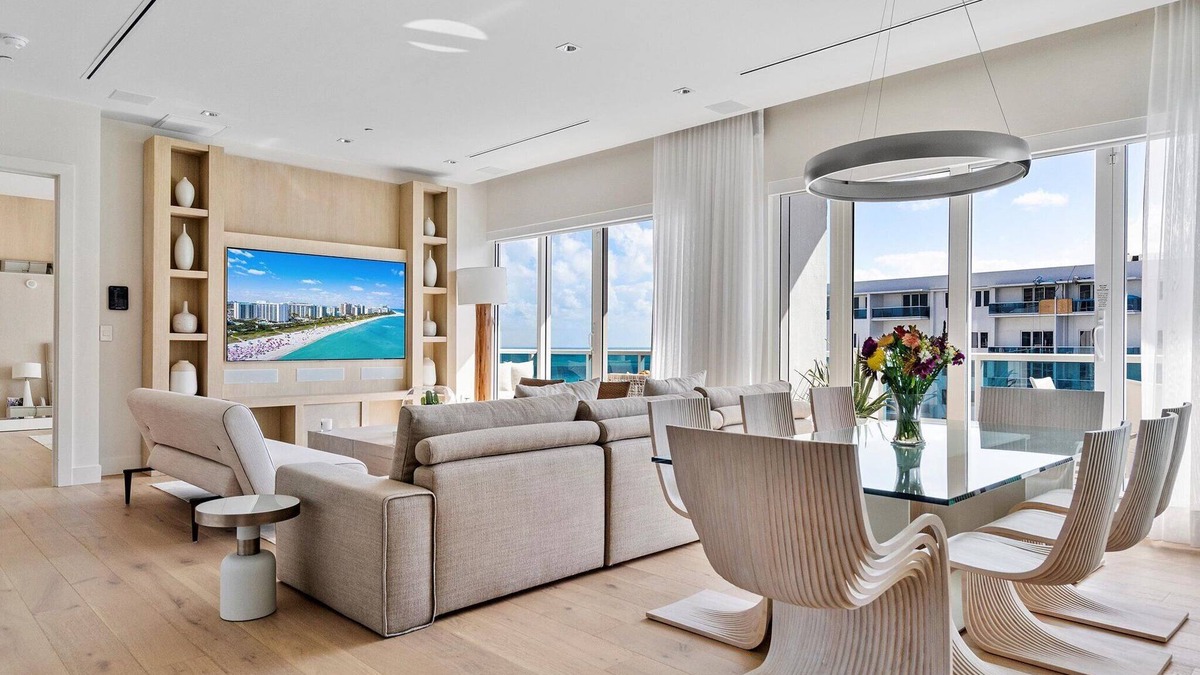 South Beach Apartment | Ultra Luxe 2/3.5 Ocean View Penthouse at 1 Hotel