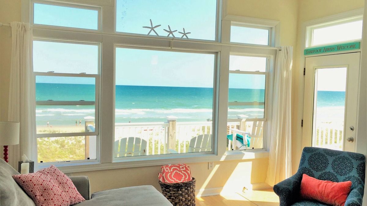 Surf City House | Unbelievable views! Oceanfront, 3 suites, Pool, Playground, king sleep number