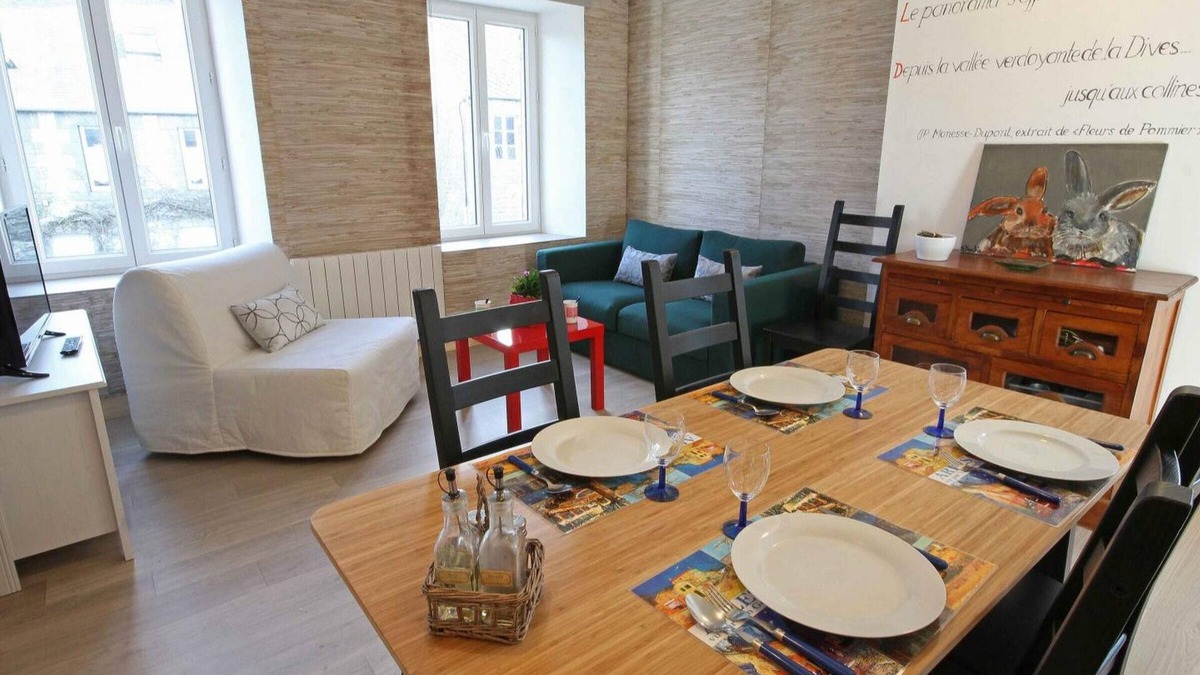 Segrie-Fontaine Apartment | Unique apartment with wifi in Swiss Normandy