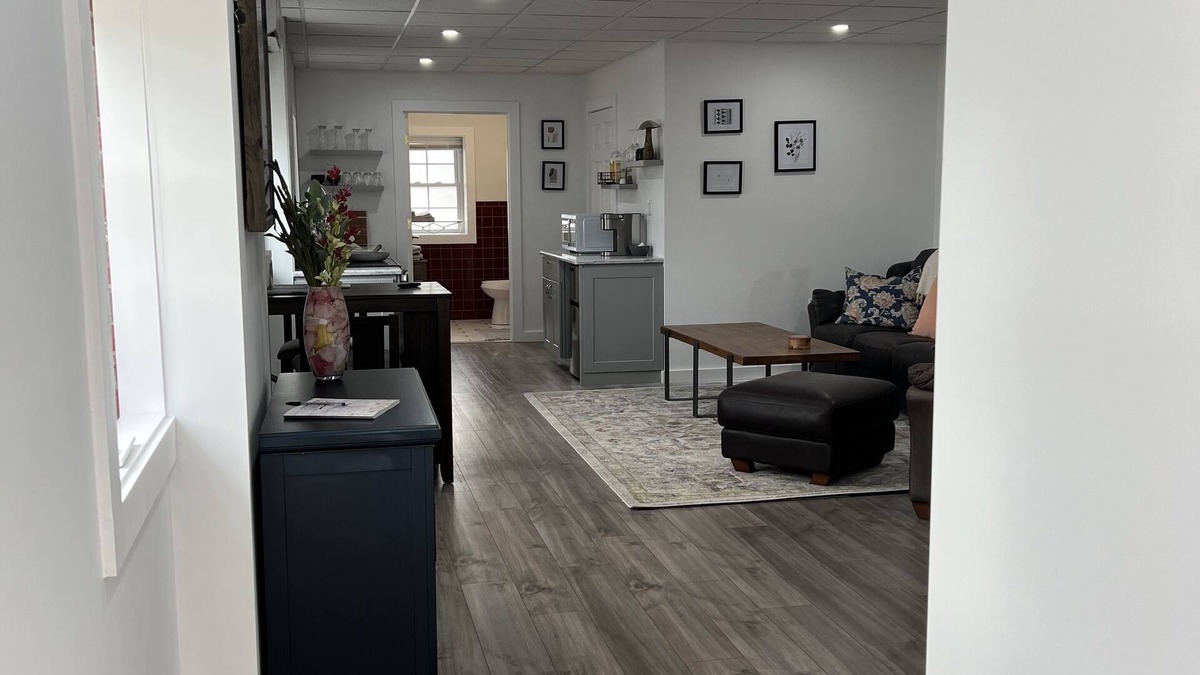 Luray Apartment | Unique downtown stay in historical building just minutes to Luray Caverns