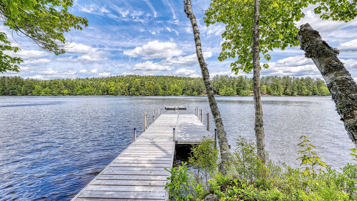 Chestertown House | Unique Lakefront House with Sandy Beach and Dock - Sweeping Views