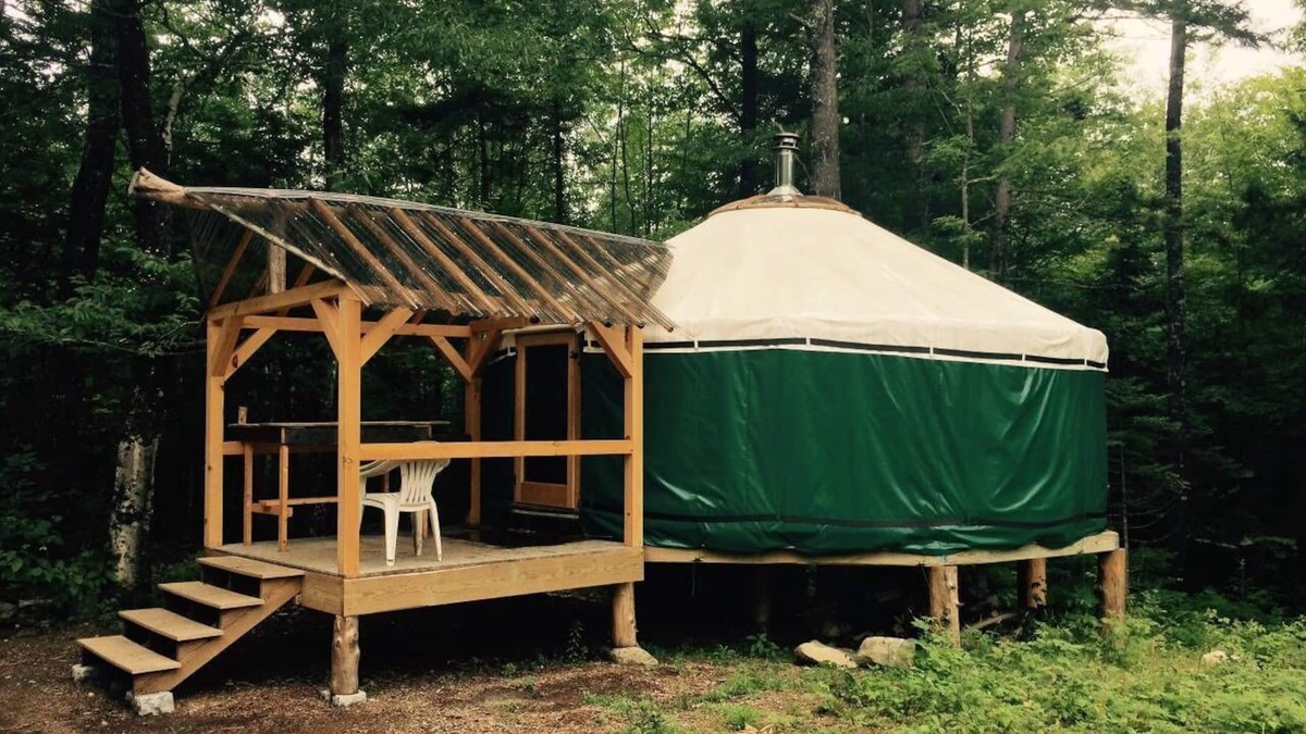 Chatham Cabin | Unique lodging in the wilderness. Off the grid location great place to disconnect and enjoy nature. Access via foot or other in wintertime.