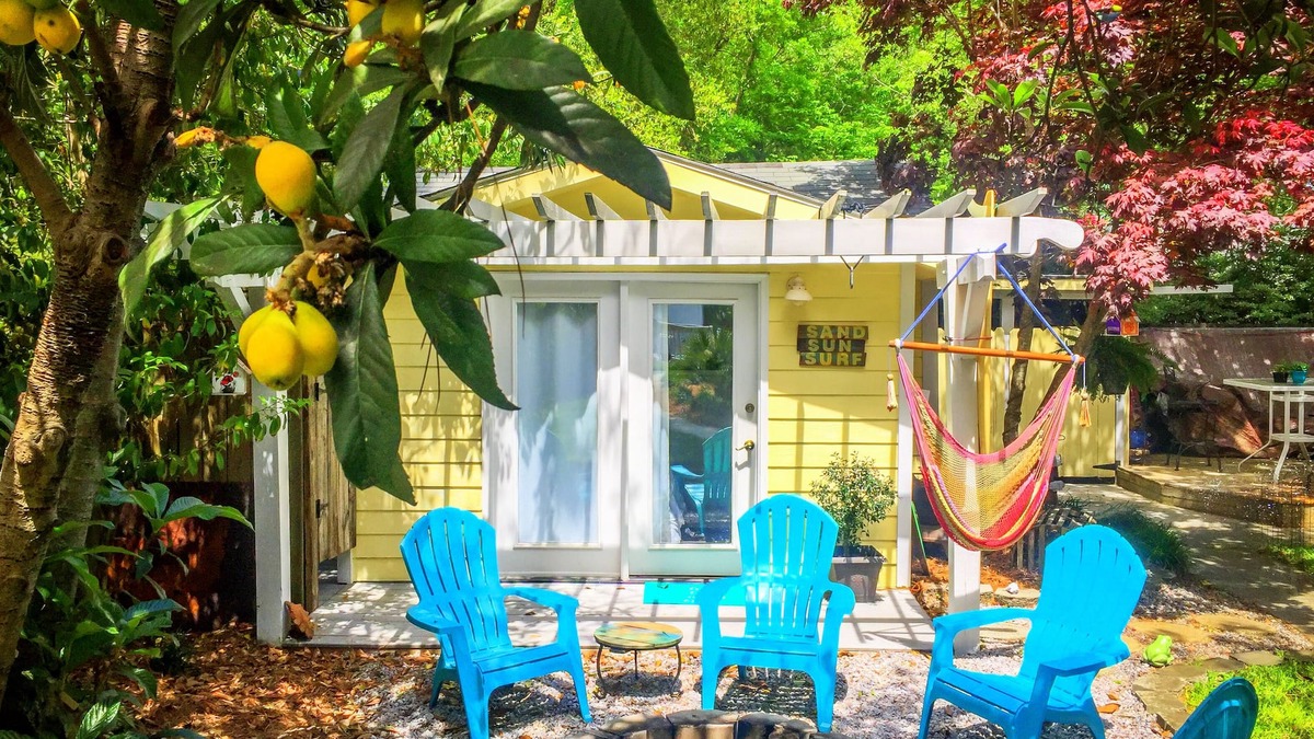 Folly Beach Cottage | Unique Romantic Beach Style Cottage close to Folly Beach & historic Charleston!
