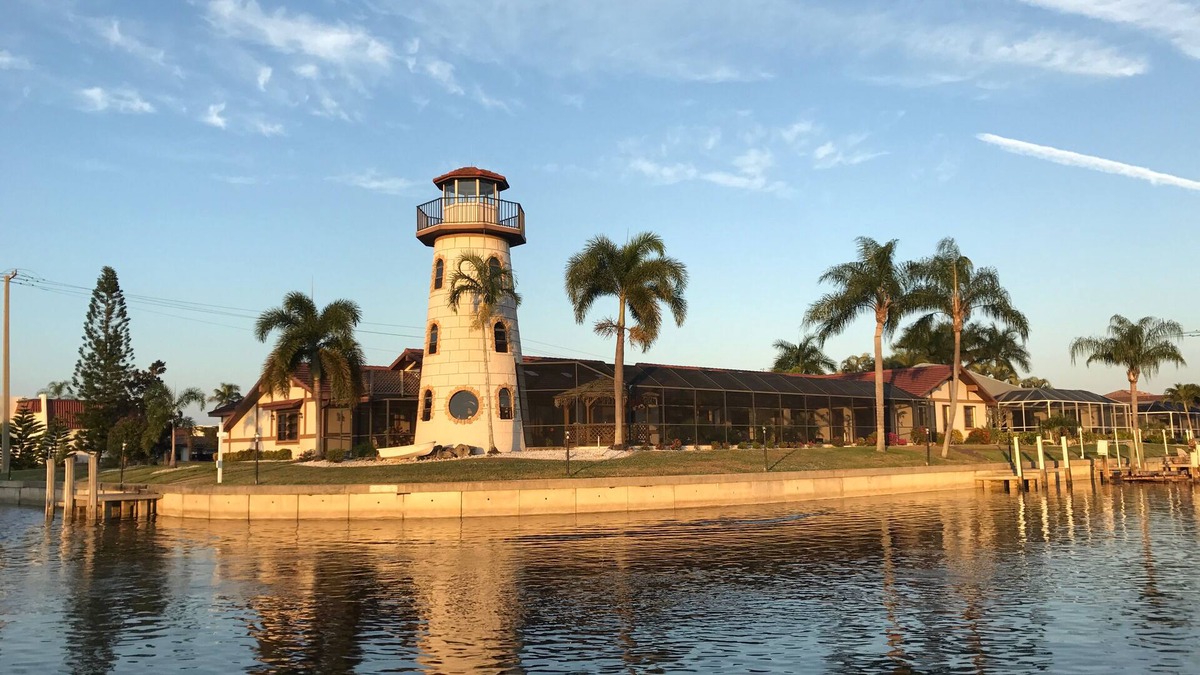 Punta Gorda House | Unique Villa with own Lighthouse - unparalleled Luxury at historic Landmark