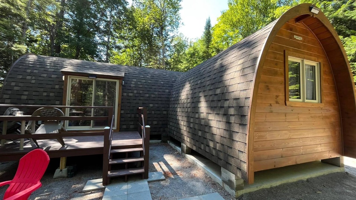 Norway Cottage | Unique Wooden POD in the woods.
