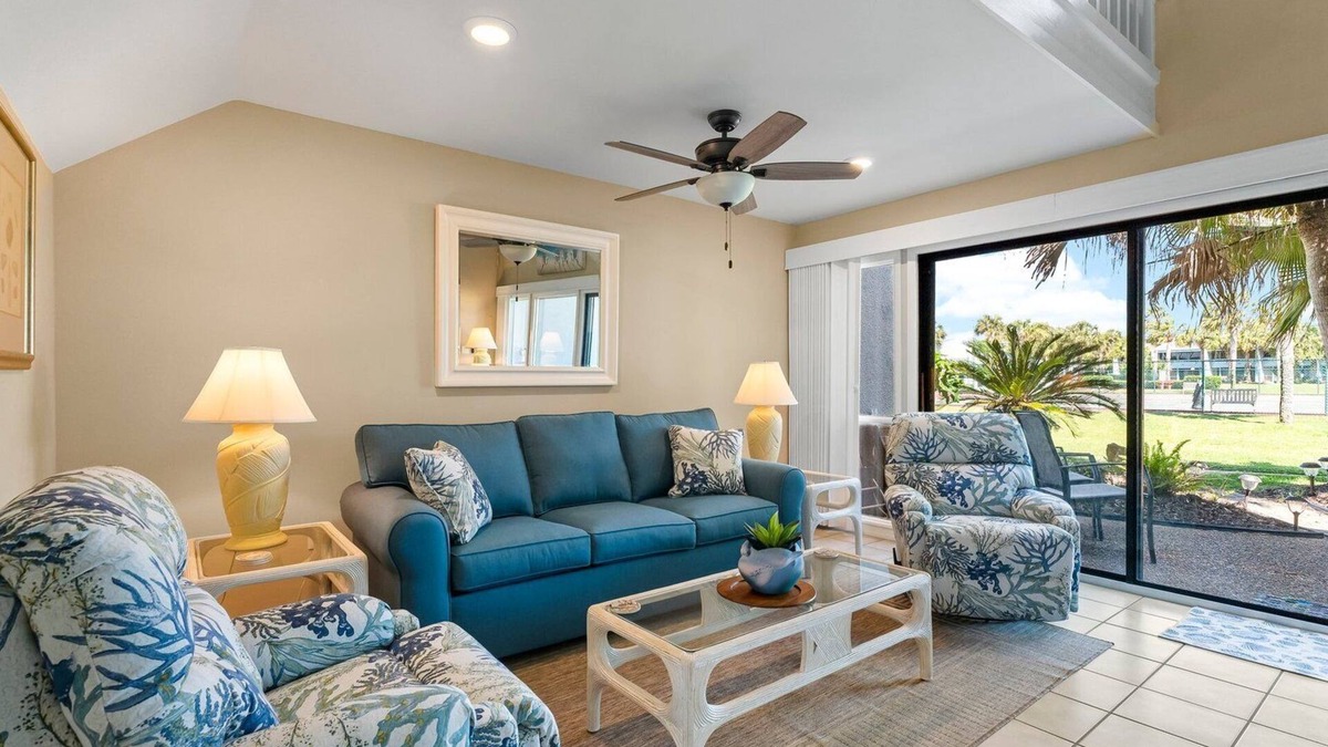 Kiska Beach Condo | Unit 14, Peaceful Palms, 2.5 Bedroom Beach Condo