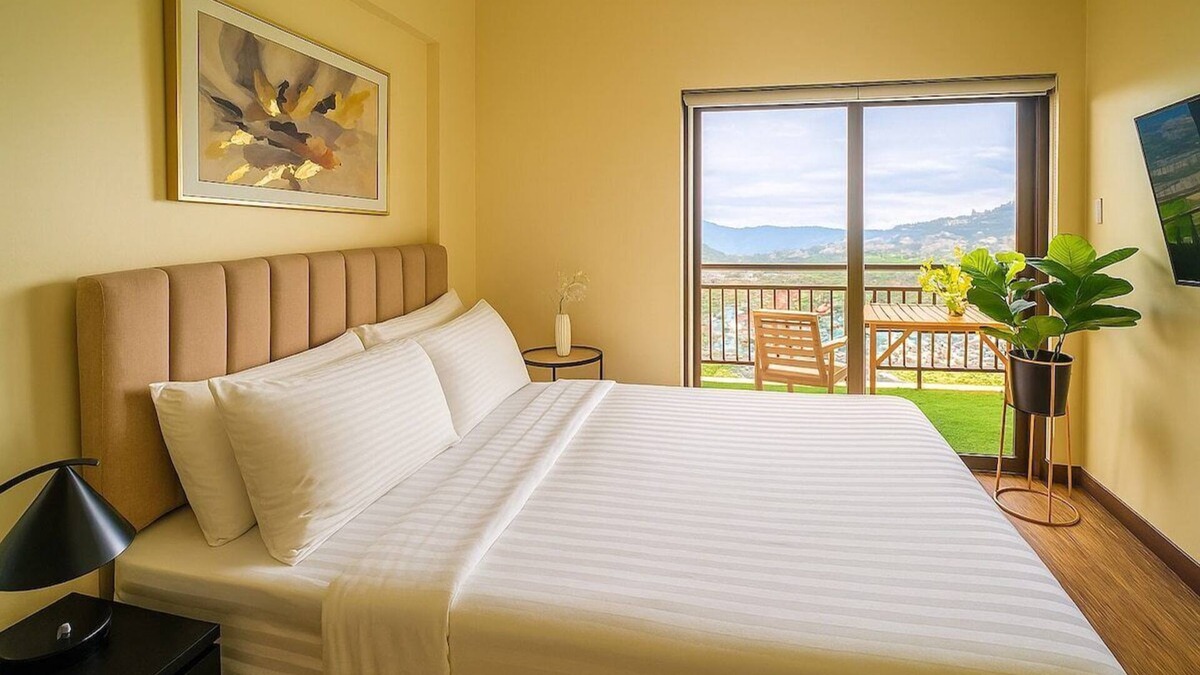 Baguio Apartment | Unit 505 · One Aston Residences | 2BR Balcony Near Mines View