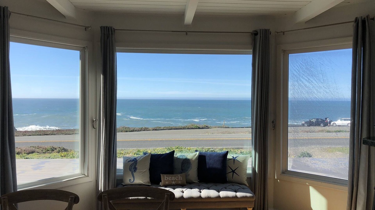 Bodega Bay House | Unobstructed Ocean Views Steps from Carmet, Marshall Gulch, Schoolhouse Beaches