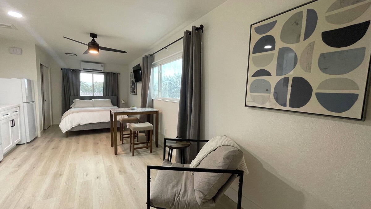 Salida Apartment | Updated Central Valley studio apartment #5 near hospitals and HWY 99