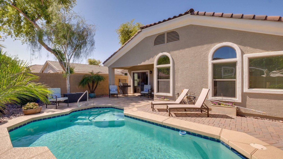 Power Ranch House | Updated Gilbert Home with Pool, Patio & Grill!