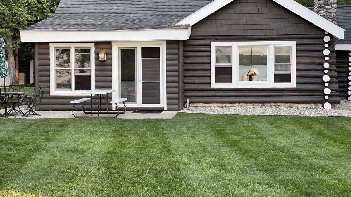 Petoskey Cabin | Updated Log Cabin on Pickerel Lake