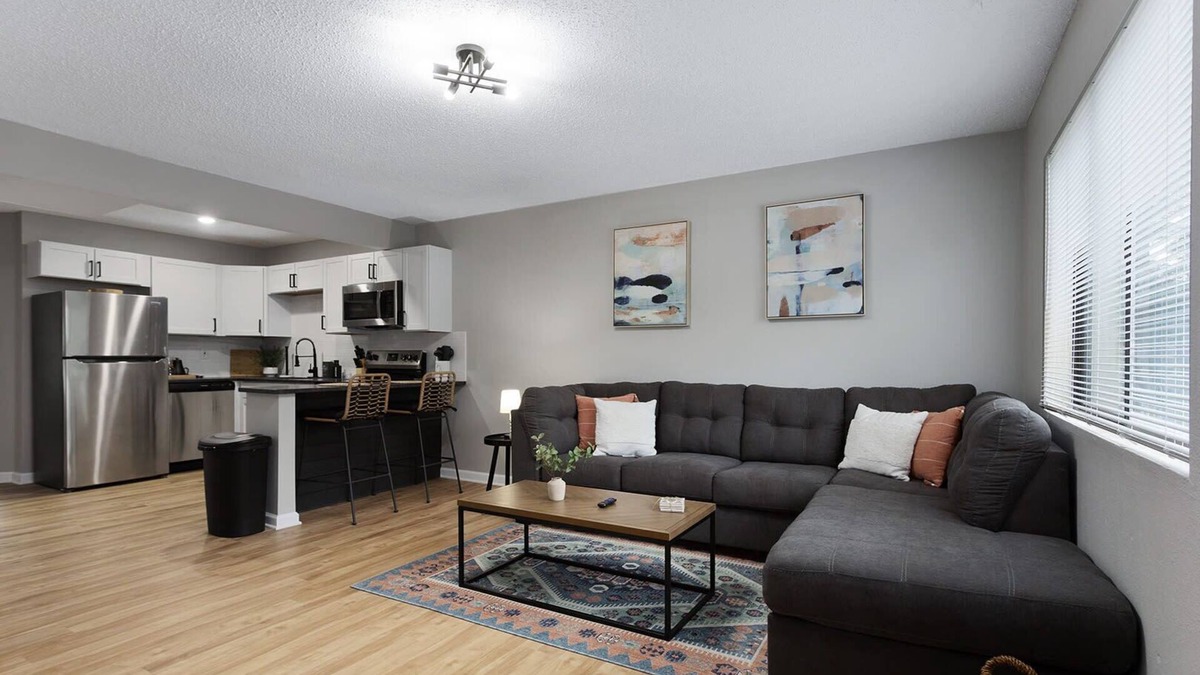 Lawrence Condo | Updated Modern Lawrence Condo
