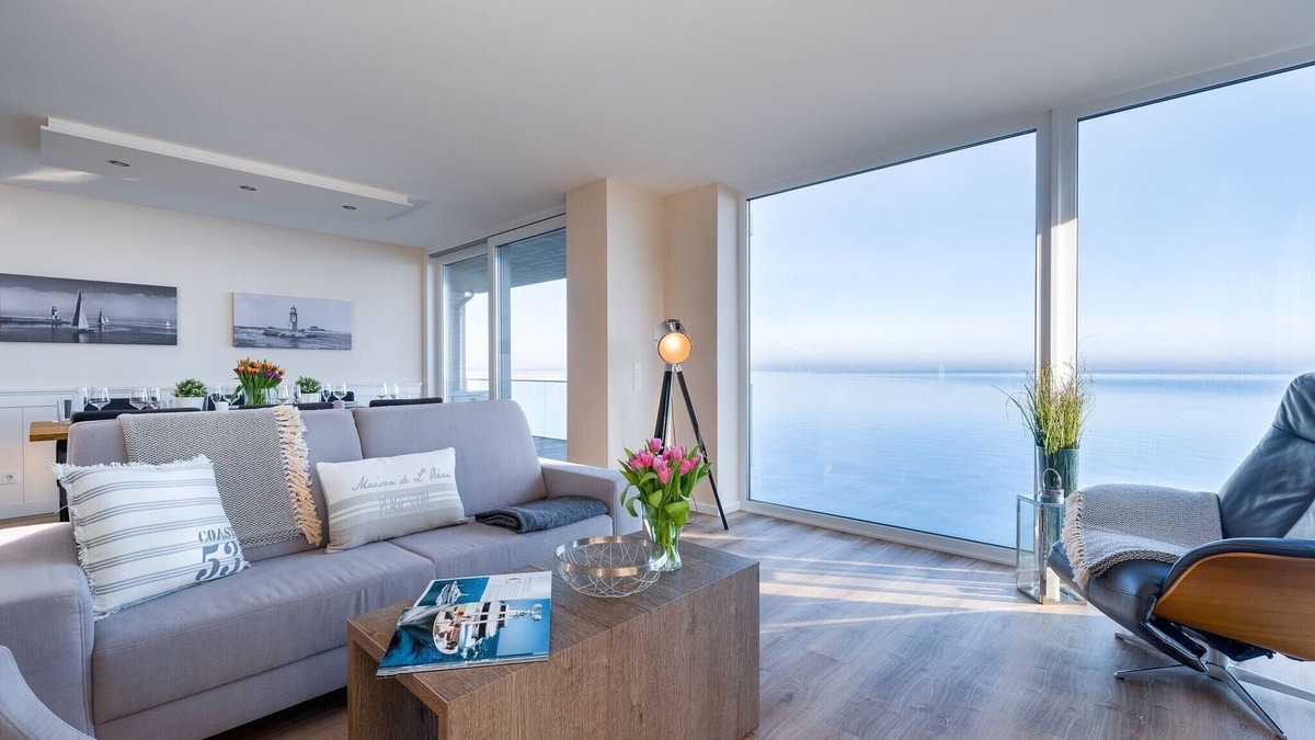 Kappeln Apartment | Upper Deck: Baltic Sea vacation apartment near the beach with sea view - even in the sauna!