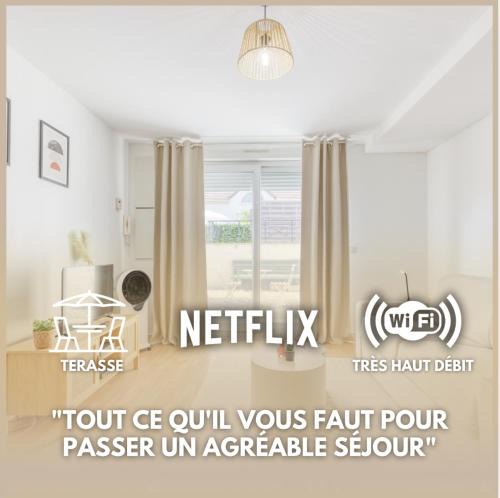 Quartier du Vieux-Pont - Sainte-Genevieve Apartment | Urban cocon - 15 min de La Défense - 20min Paris