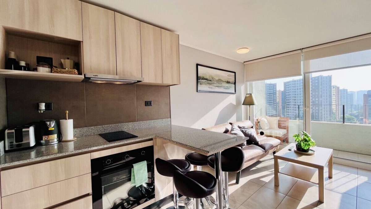 La Florida Apartment | Urban Plaza Vespucio - Laundry Parking Pet Pool