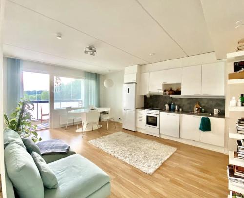 Lahti Apartment | Uusi saunallinen kolmio järvinäkymällä