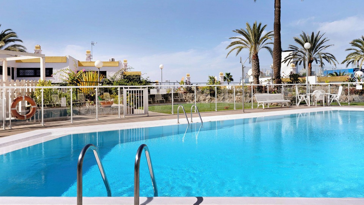 San Agustin Apartment | Vacation Apartment 'Las Flores5' with Sea and Beach View, Wi-Fi and Air Conditioning