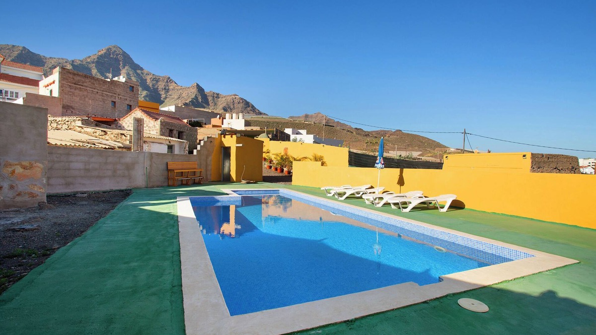 La Aldea de San Nicolas House | Vacation Home 'Villa Paraiso Aldeano 2' with Mountain View, Shared Pool and Wi-Fi