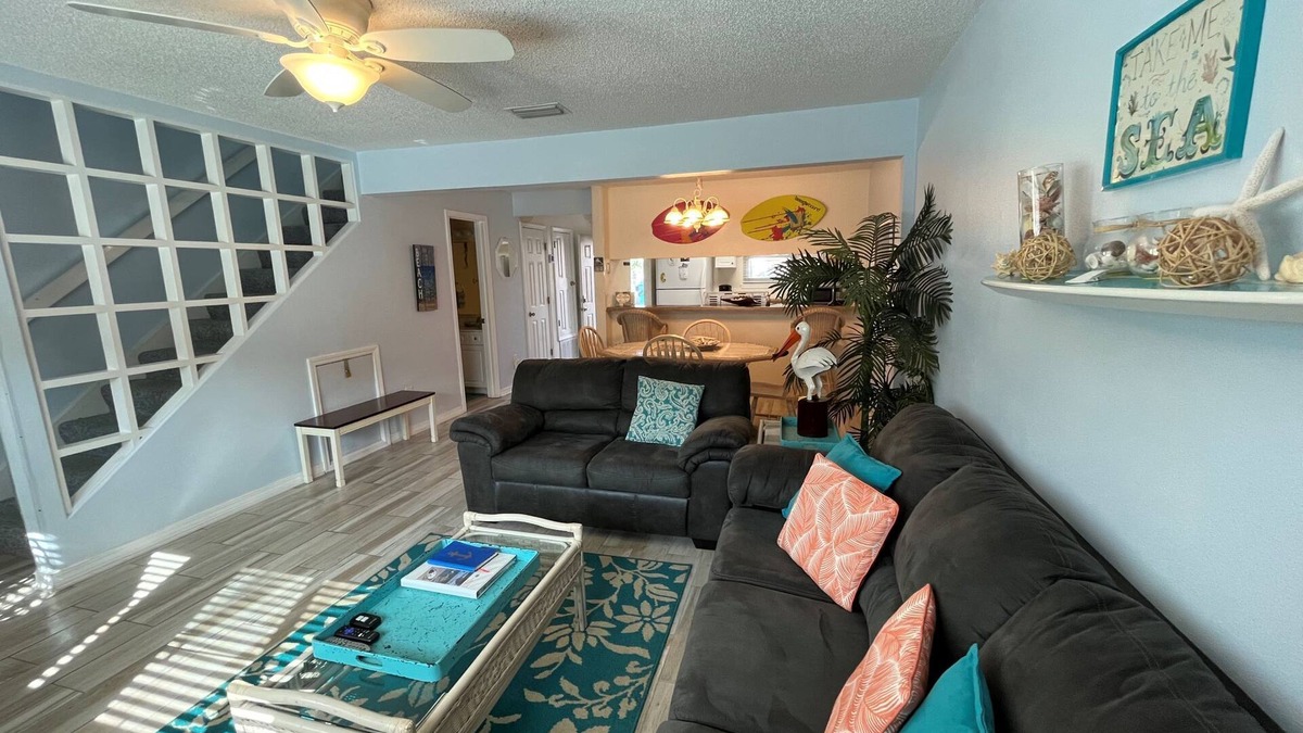 Sugar Beach House | Vacation and relaxation! Perfect white sand beach and all the comforts of home.