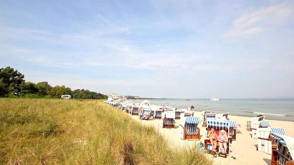 Binz Apartment | Vacation apartment with private sauna and balcony with lake view - Residenz Seeterrassen