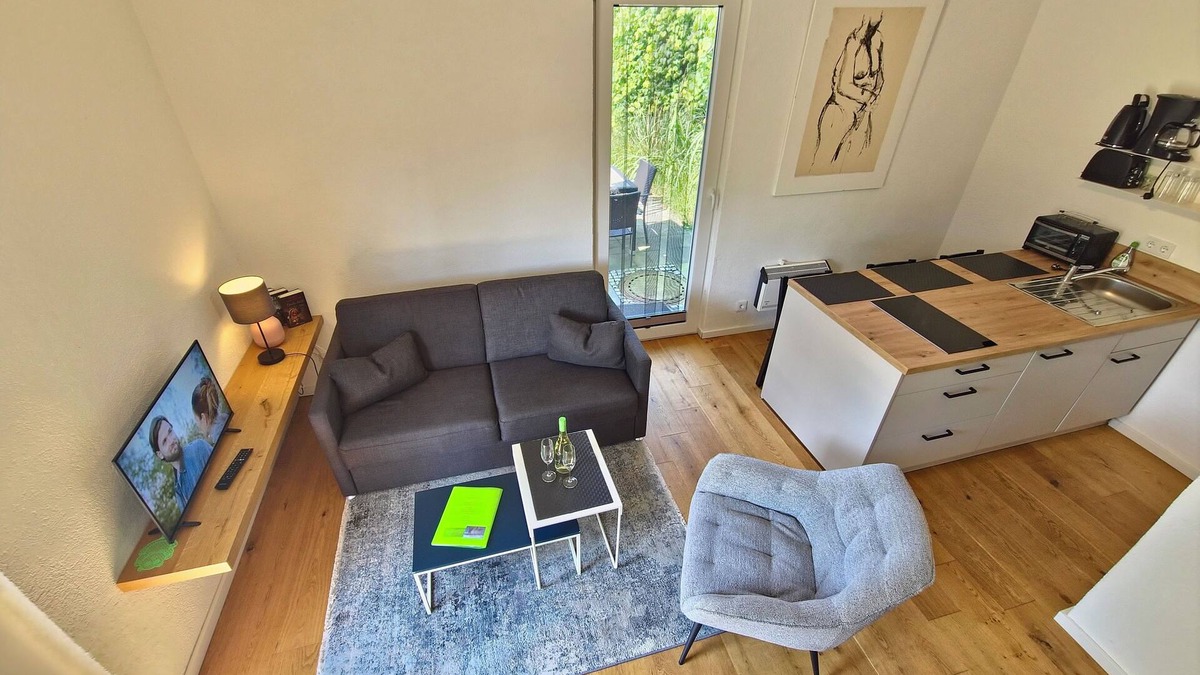 Neeberg House | Vacation apartment 1 - Hare and fox: Cozy with terrace, balcony & dogs welcome