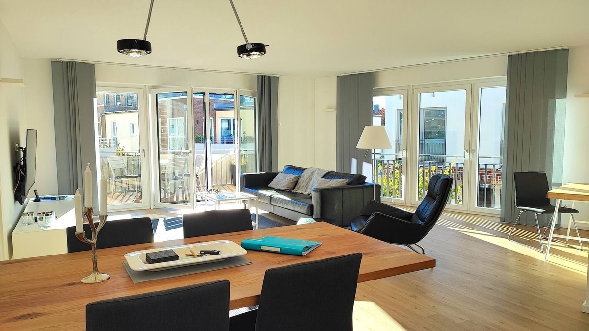 Eckernfoerde Apartment | Vacation apartment/apartment for 5 guests with 105m² in Eckernförde (123723)