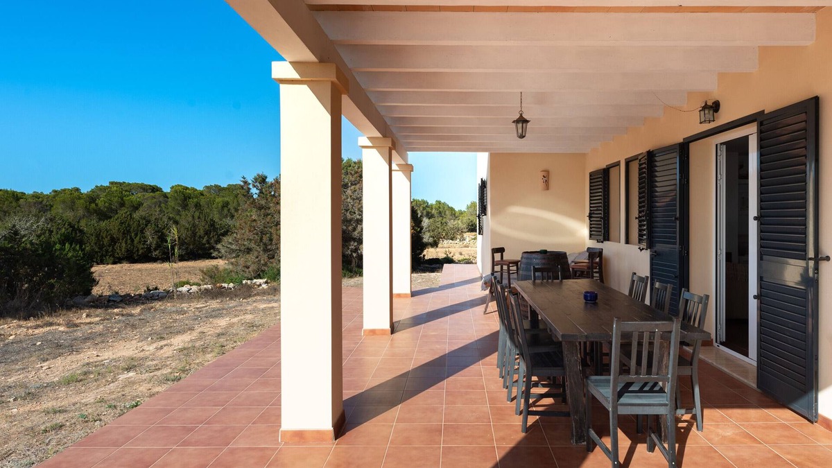 Formentera House | Vacation Home "Es Camp" with 2 Private Terraces & Wi-Fi