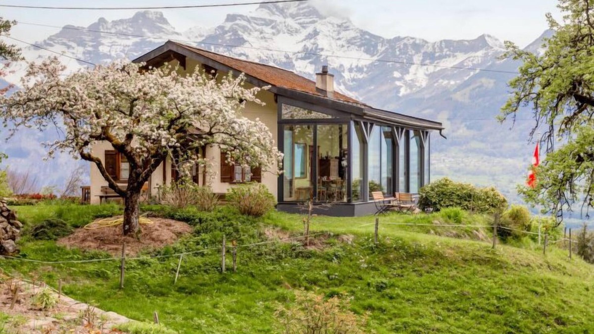 Les Posses-sur-Bex House | Vacation home Germinal in Bex - 6 persons, 4 bedrooms