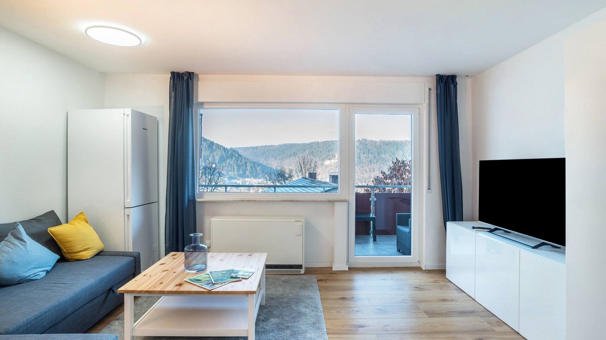 Bad Liebenzell House | Vacation home 'Haus Am Hochwald' consisting of two apartments with terrace, garden and Wi-Fi