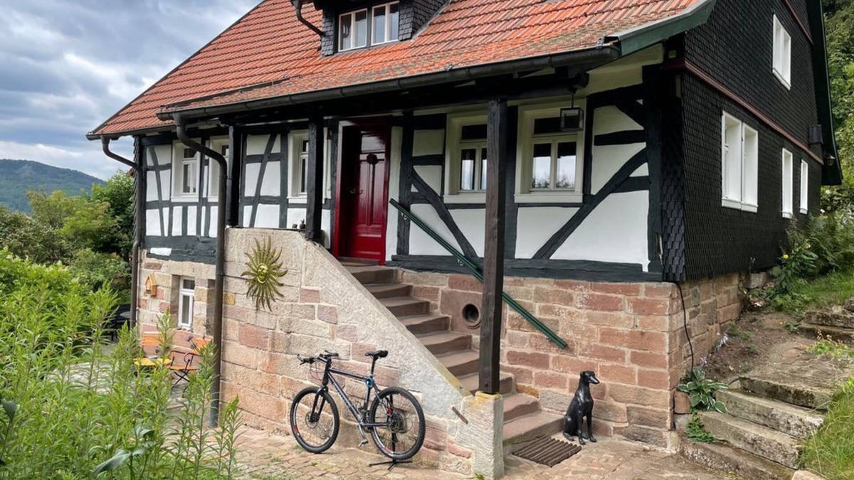 Gersfeld House | Vacation home Rhönmantisch - country life and tranquillity - vacation home, shower and bath, WC,