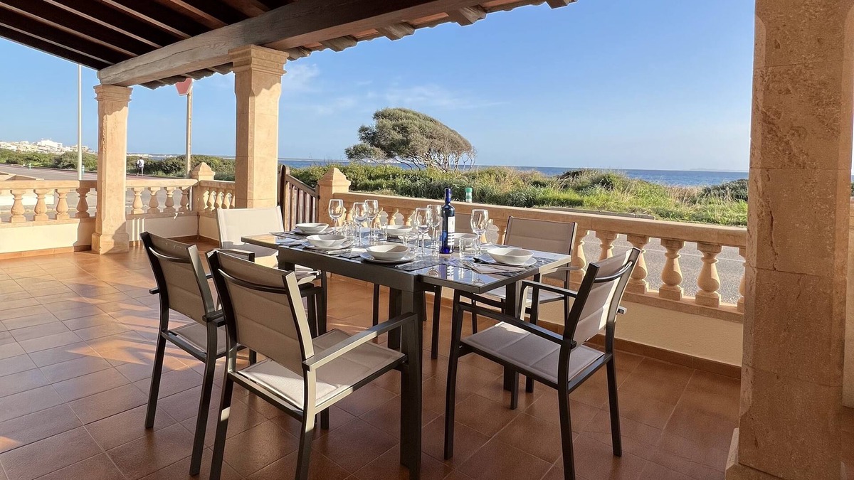 Sa Rapita House | Vacation home with sea view. Private parking