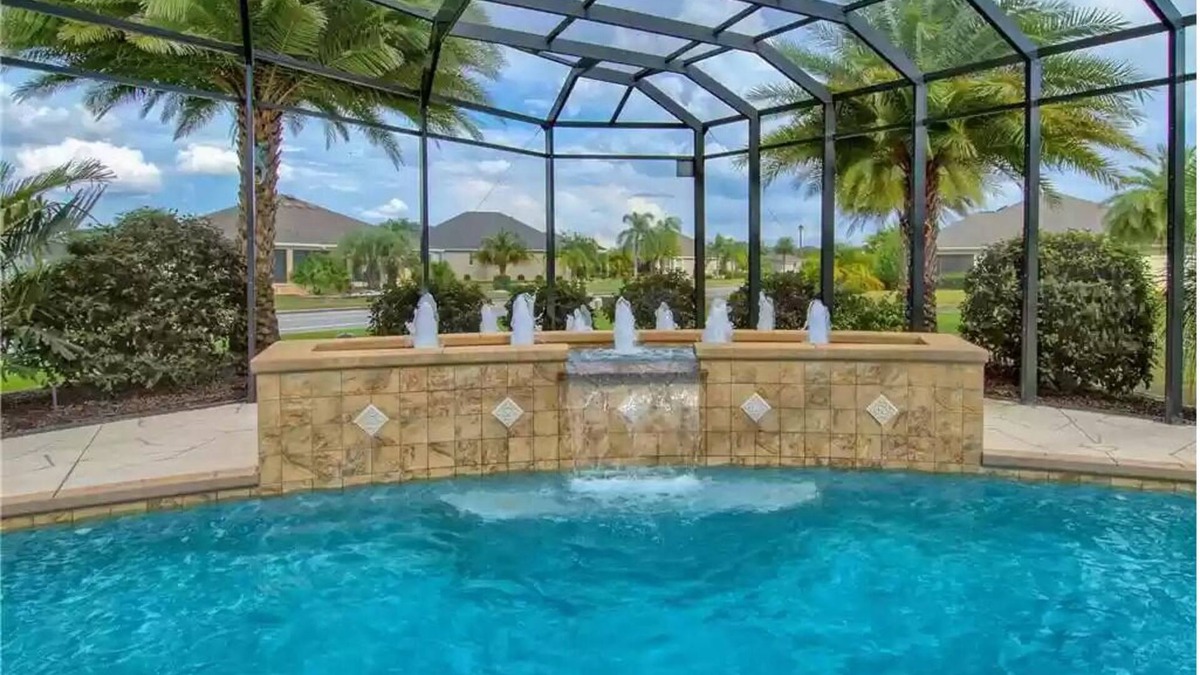 Gilchrist House | Vacation Home with luxurious pool in The Villages, Florida!