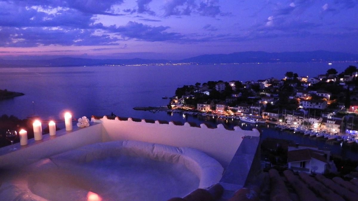 Stomorska House | Vacation house situated in landscaped olive grove with the most amazing view