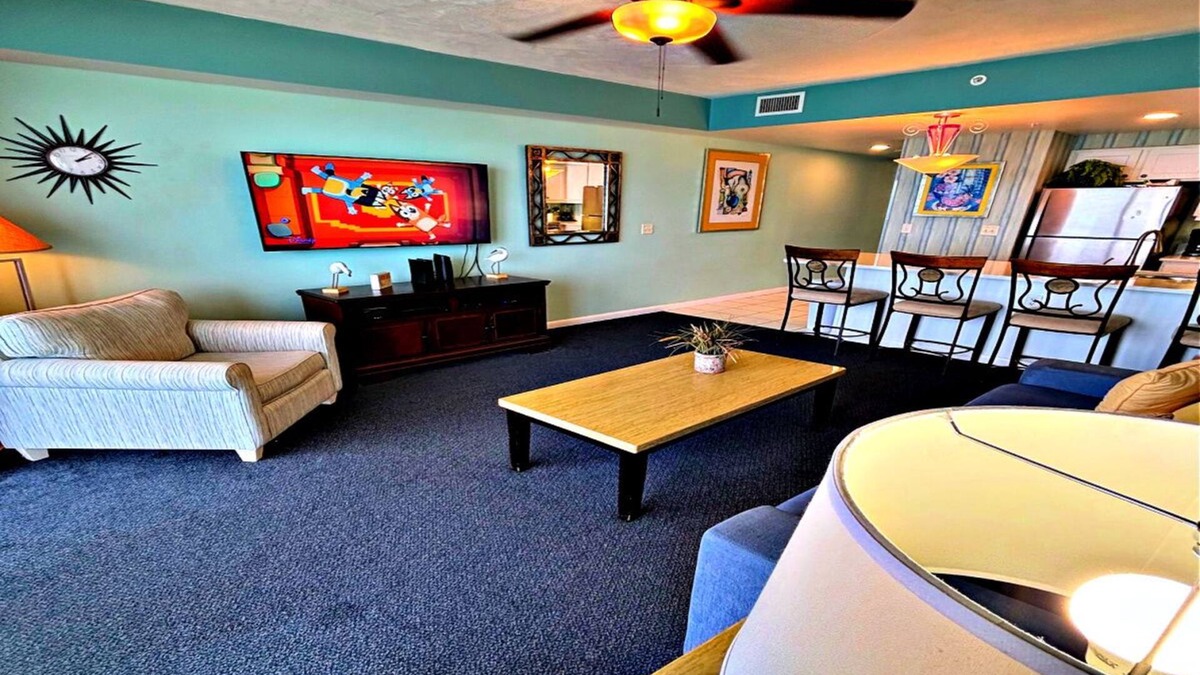 Kingston Condo | Vacation in Resort Luxury 1BR Direct Oceanfront Wyndham Ocean Walk Resort/1302