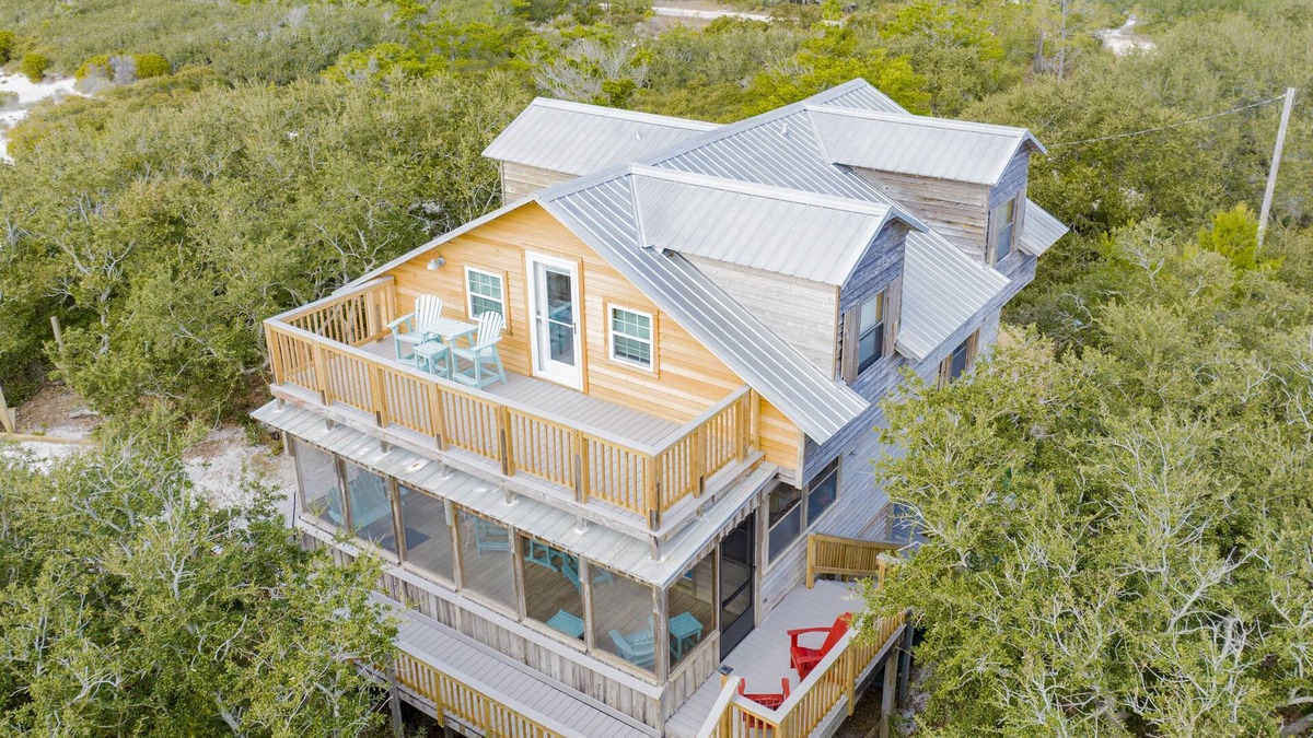 Fort Morgan House | Vacation in the Tree Tops - Pet-Friendly in Ft Morgan Steps to the Beach