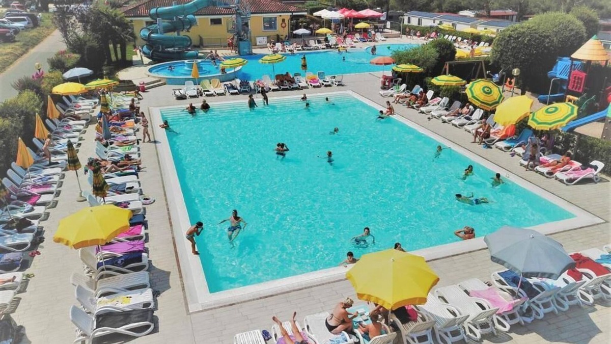 Colà Di Lazise House | Vacation village Le Palme Mobilehome Chalet for 5 persons