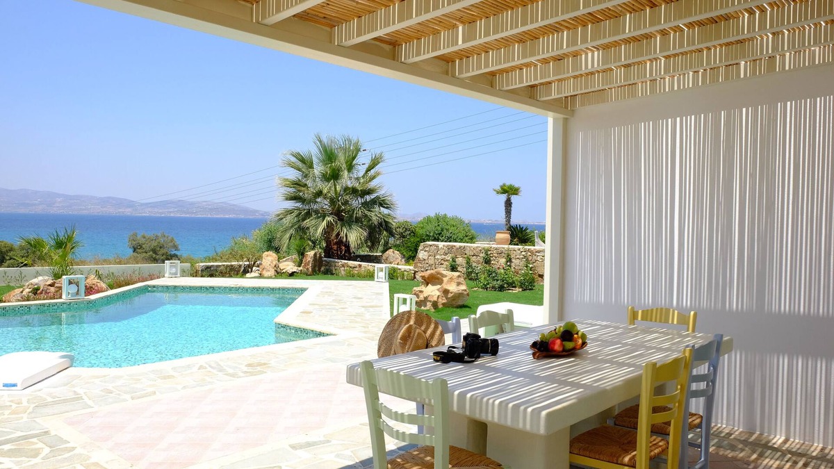 Stelida Villa | Valea 4 Bedroom Sea View Villa in Naxos