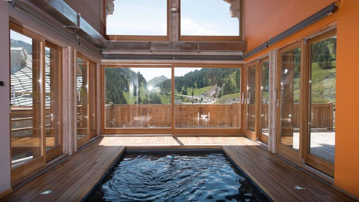 Vars Ski Chalet | Vars Les Claux Luxury chalet At the foot of the slopes Swimming pool Hammam 16 beds