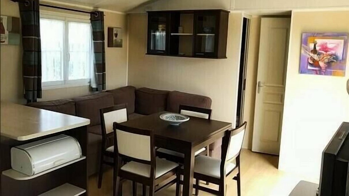 La Rouviere House | Vaudois campsite*** - Trigano Gaia 3-room mobile home for 4 people