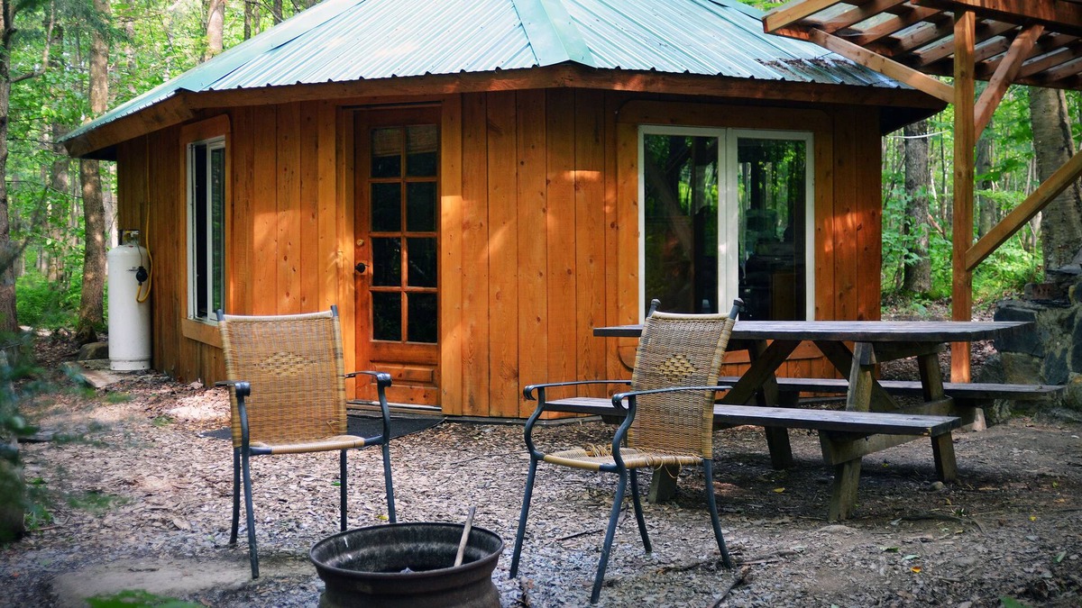 Orford Ski Chalet | Venez Vous Reposer Dans Notre Charmant Écorefuge Situé en Pleine Forêt