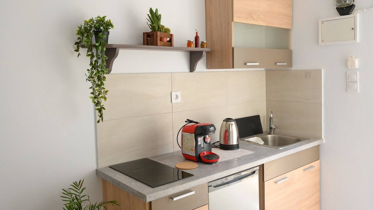 Panormos Apartment | Verano V5 (up to 2 guests) - Cozy apartment 2 minutes (200m) to the beach