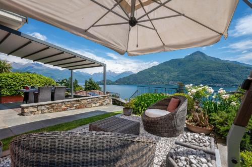 Pianello del Lario House | Verde Ferienhaus mit Panorama-Seeblick