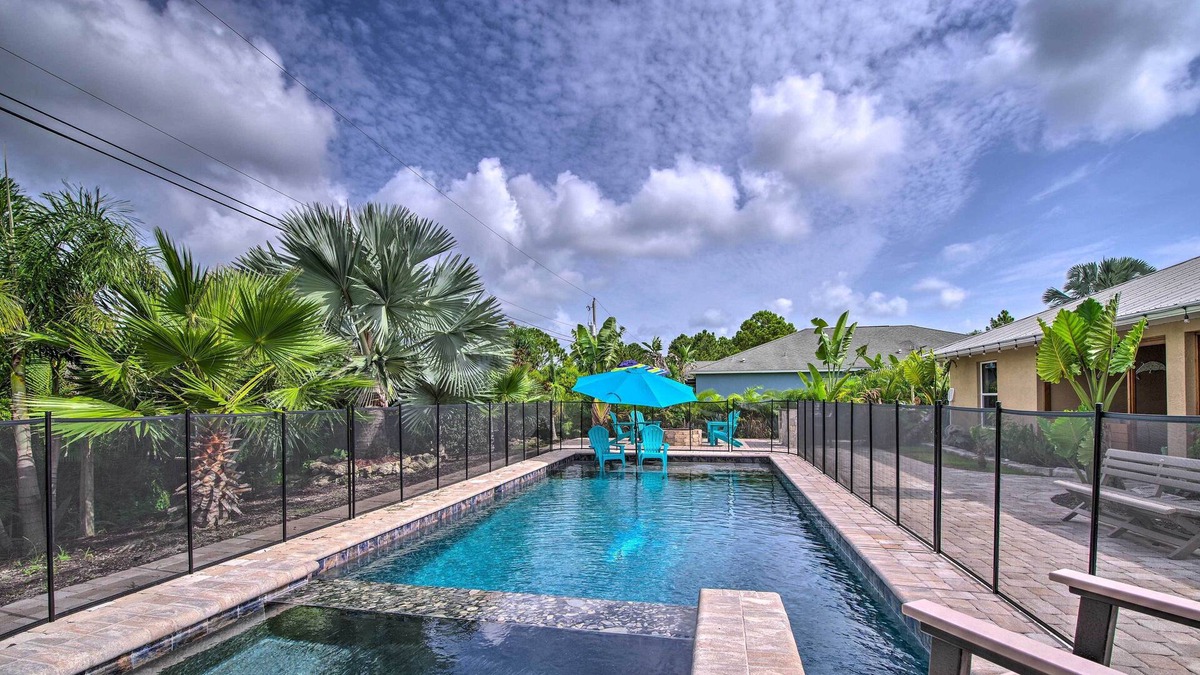 Vero Lake Estates House | Vero Beach Villa w/ Immaculate Backyard Oasis
