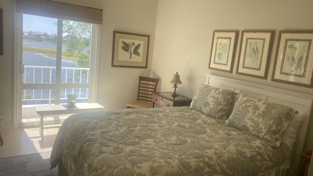 Grand Harbor Condo | Very comfortable condo w/golf course and beach club access. Monthly rentals.