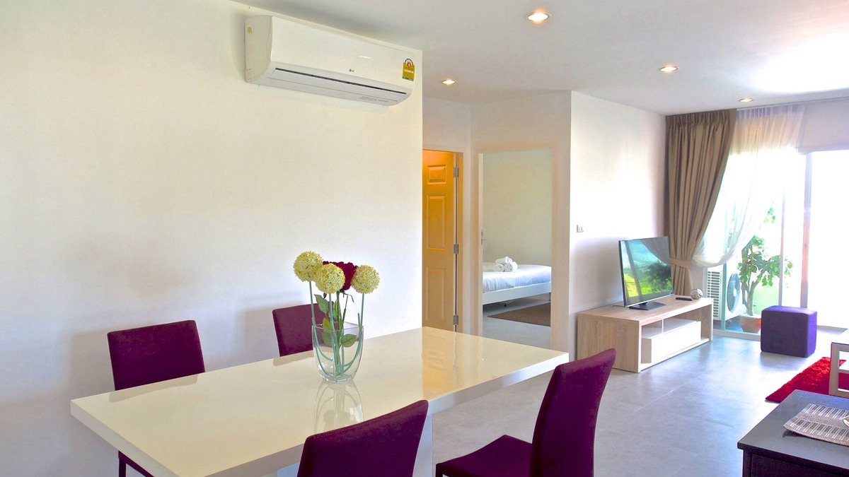 Phuket Condo | Very Large 2 Bedroom 88 Sqm ! Phuket Town Central Festival ,muai Thai Area