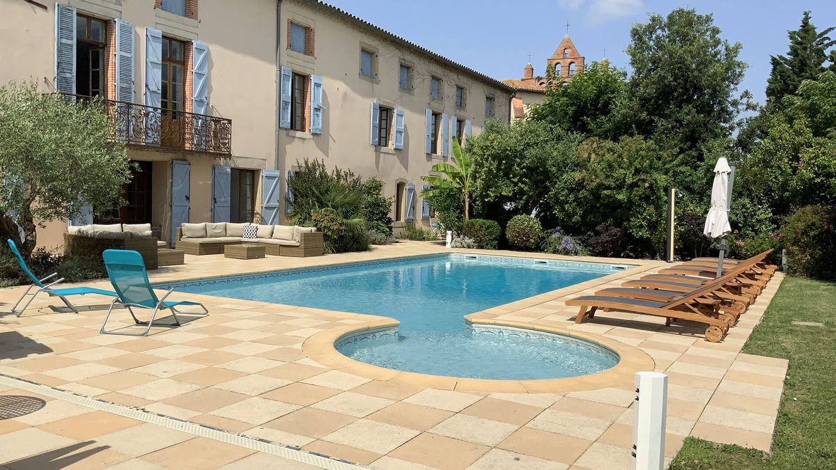 Caignac House | Very spacious House, Heated Pool, Tennis Court, Games Room, 2 acres of garden