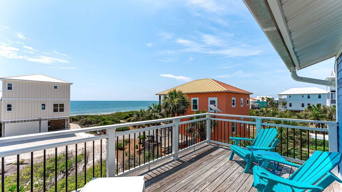 Cape San Blas Condo | Vesper's View - Cozy Duplex, Gulf Views, 1st Tier