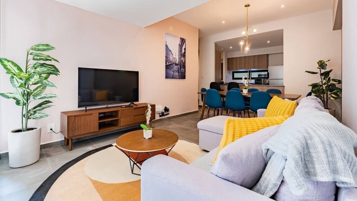 Narvarte Poniente Apartment | VH | Gran Depa Narvarte | wifi + balcón | 348