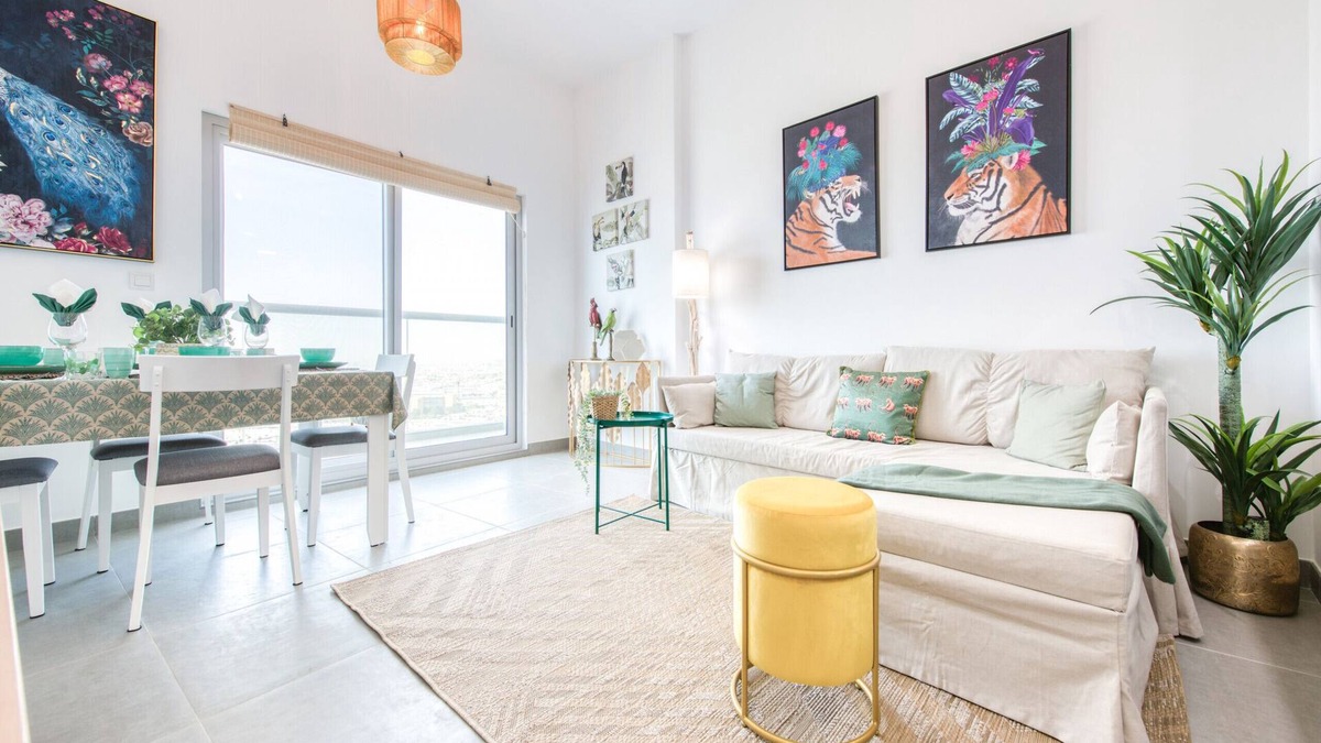 Al Barsha Apartment | Vibrant 1BR in Bella Rose Al Barsha South by Deluxe Holiday Homes