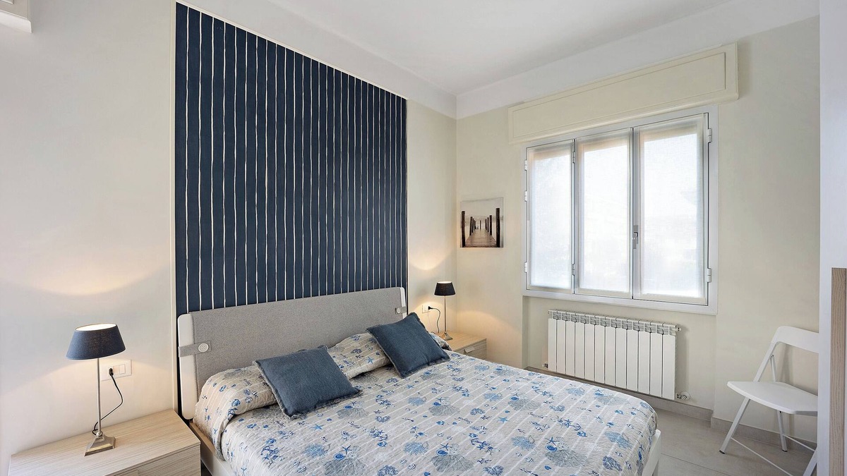 Diano Marina Apartment | 'Victoria Apartments Bleu' with Balcony, A/C & Wi-Fi